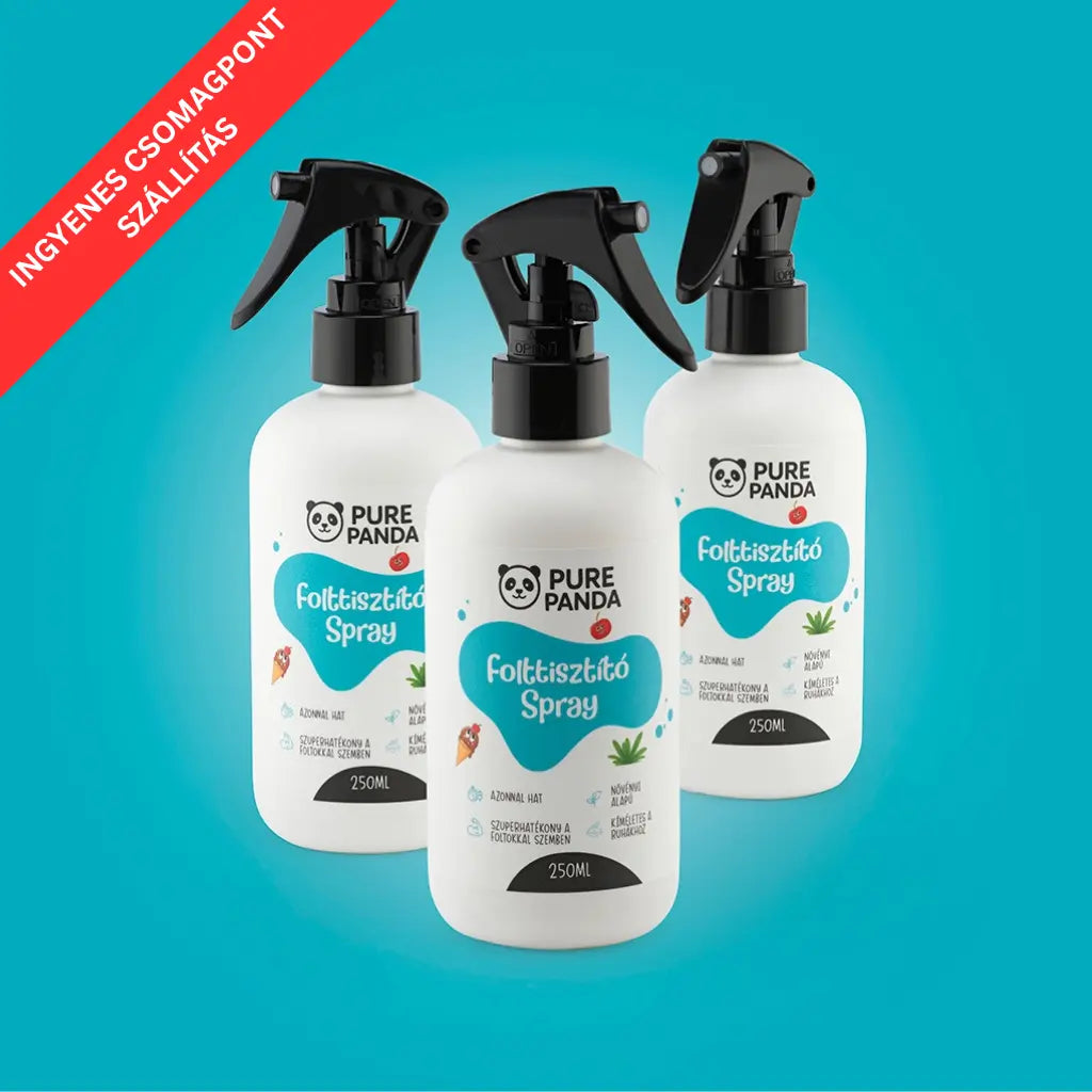 Folttisztító Spray Kisgyerekes Háztartásokhoz 250 ml 3 db